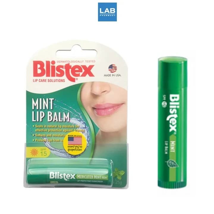 BLISTEX MINT LIP BALM SPF15 1P