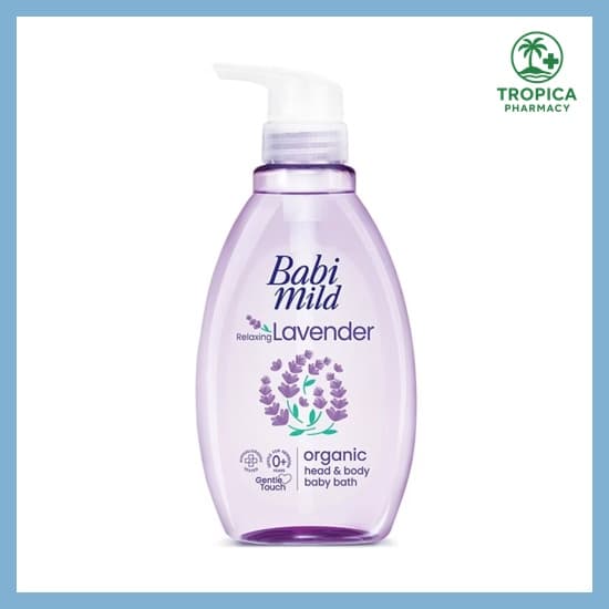 BabiMild Organic Relaxing Lavender Shower gel 380 mL