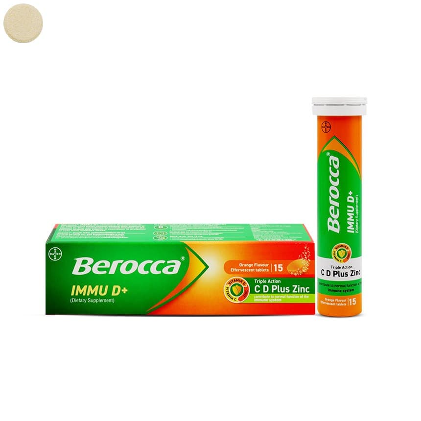 Berocca Immu D+ 15's