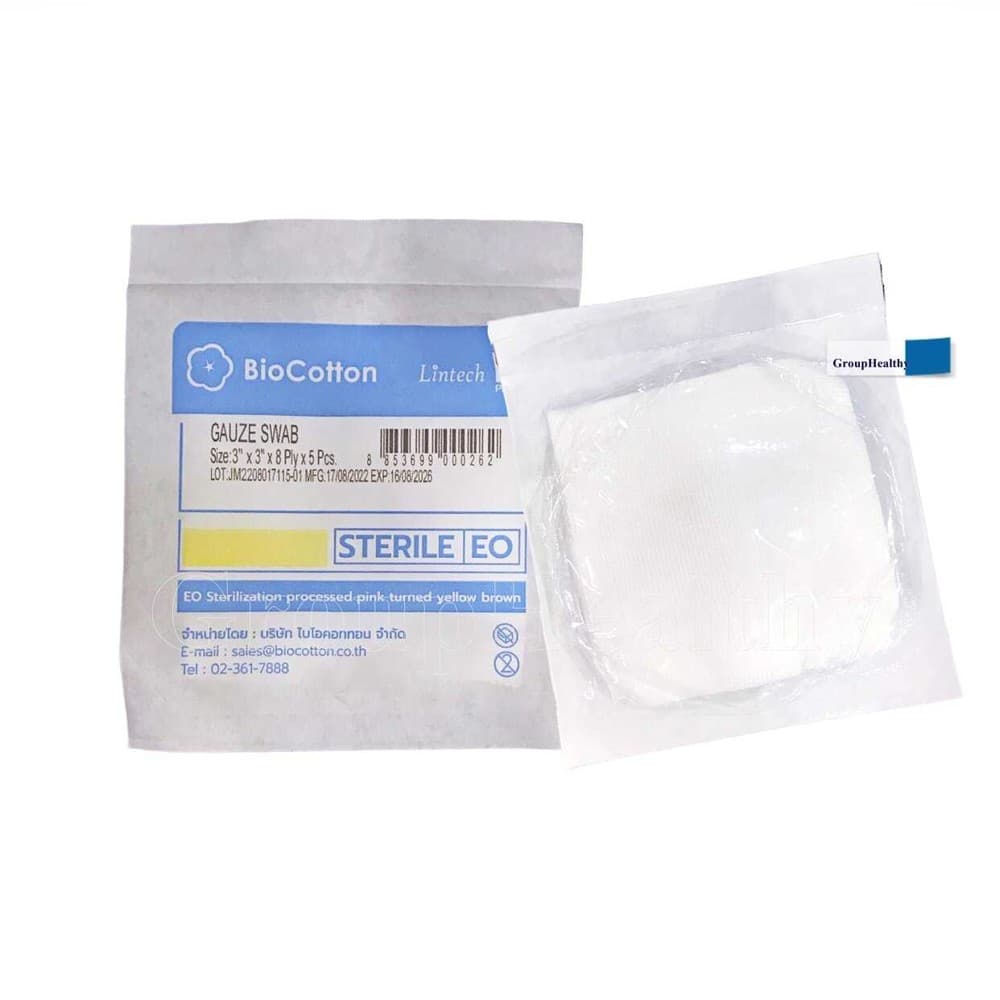 BioCotton Sterile 3x3''