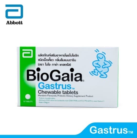 Biogaia Gastrus Chewable Tab 10's