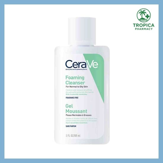 CERAVE FOAMING CLEANSER 88ml เขียว