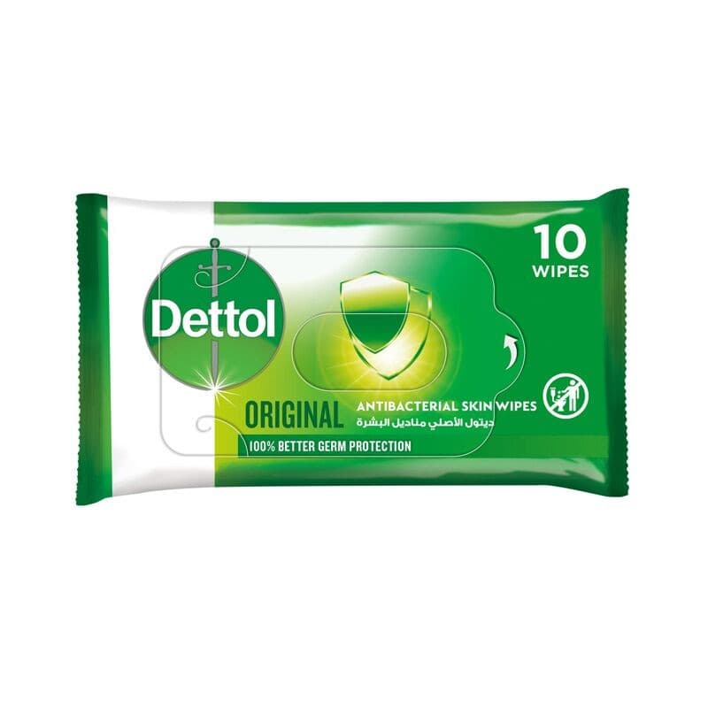 Dettol Original Sanitizer Wipes 10P