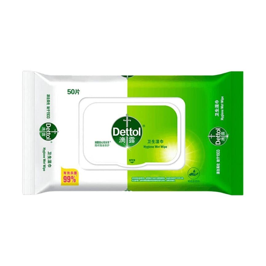 Dettol Original Sanitizer Wipes 50P