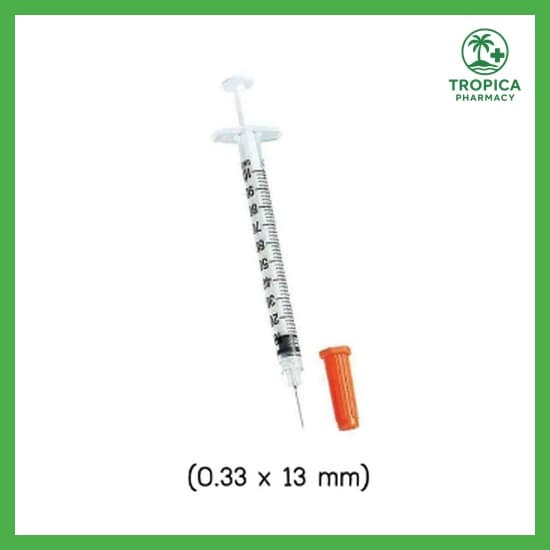 Syringe Insulin Terumo 29G 1 mL