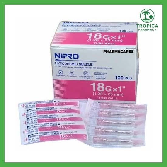 Nipro Needle 18Gx1
