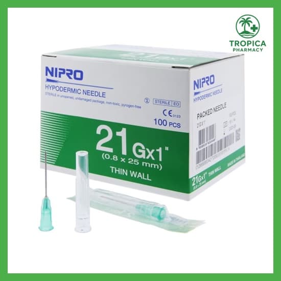 Nipro Needle 21Gx1