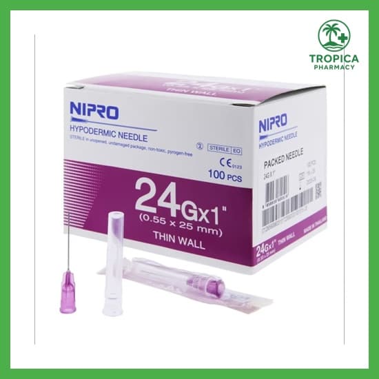 Nipro Needle 24Gx1
