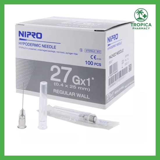 Nipro Needle 27Gx1