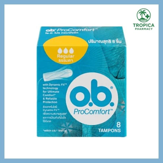 O.b. ProComfort Regular Tampon 8P