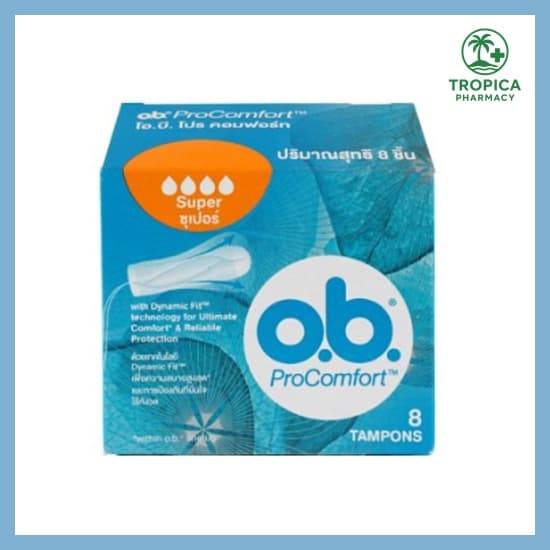 O.b. ProComfort SUPER Tampon 8P
