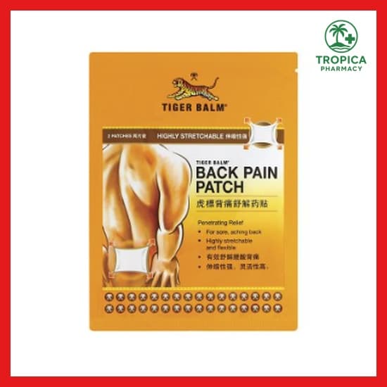 Tiger Balm Back Pain Patch 2P